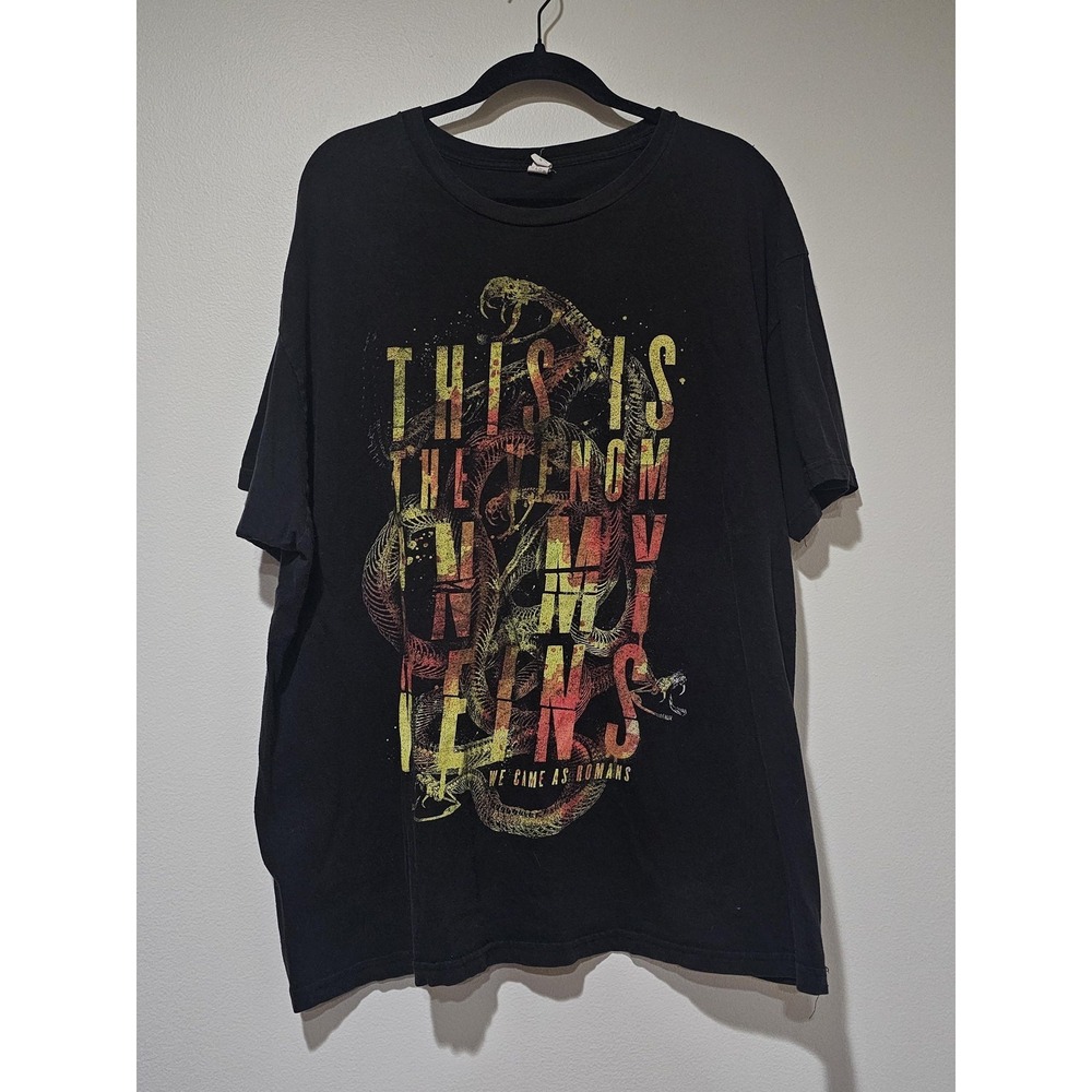 We Came As Romans Shirt Are The Reasons 2XL This Is Venom in My Veins Metalcore